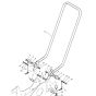 Steering Handle Assembly for Bomag BP 15/45-2 Compactors