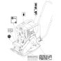 Decals 101630861312-101630869999 Assembly for Bomag BP 18/45 D-2 Compactors