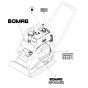 Decals Assembly for Bomag BP 20/48 D Compactors