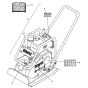 Decals Assembly for Bomag BP 23/60 D Compactors