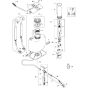 Main Assembly for Husqvarna BP4P, 576769104, 2010-08 Sprayers