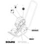 Decals (101220631001-101220631055) Assembly for Bomag BP 6/30 Compactors