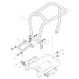 Protection Bow Assembly for Bomag BPS1845 Plate Compactors