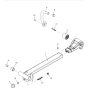 Center Pole Assembly for Wacker BPU2540A-5000008758 (Petrol) Rev.100 Reversible Plate Compactor