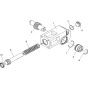 Centre Pole Head Assembly for Wacker BPU2950A 5000007873 (Petrol) Rev. 101 Reversible Plate Compactors