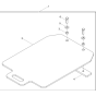 Urethane Pad Kit PGV50 Assembly for Wacker BPU3050A 5000008763 (Petrol) Rev. 108 Reversible Plate Compactors