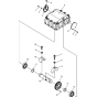 Exciter Assembly-1 for Wacker BPU3545A 5000008783 (Petrol) Rev. 109 Reversible Plate Compactors