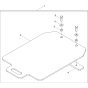 Urethane Pad Kit PGV50 Assembly for Wacker BPU3750ATS 5000610408 (Petrol) Rev. 101 Reversible Plate Compactors