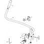 Bike Handle Assembly for Stihl BR350 Blower