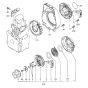 Starter Assembly for Wacker BS500-4 Trench Rammer