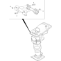 Roller Kit Assembly for Wacker Neuson BS60-2 Walbro Carb (Manual Choke) Trench Rammer