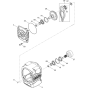 Crankcase Assembly for Wacker Neuson BS60-2 Walbro Carb (Manual Choke) Trench Rammer