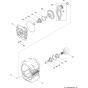 Crankcase Assembly for Wacker Neuson BS60-4 Trench Rammer