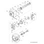 Crankcase Assembly for Wacker BS65-V Trench Rammer