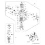 Carburettor Assembly for Wacker BS65-V Trench Rammer