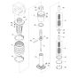 Guide Cylinder Assembly for Wacker BS70-2i Trench Rammer