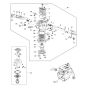 Carburettor Assembly for Wacker BS70-2i Trench Rammer