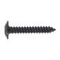 Self Tapping Screw 4.2 x 25mm Flanged Head Black Pozi BS 4174 Pack of 100 Sealey Part No. BST4225