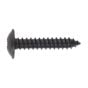 Self Tapping Screw 4.8 x 25mm Flanged Head Black Pozi BS 4174 Pack of 100 Sealey Part No. BST4825