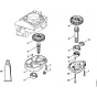 Gear Head Assembly for Stihl BT121 Earth Auger