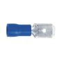 Push-On Terminal 6.3mm Male Blue Pack of 100 Sealey Part No. BT21