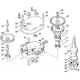 Gear Head Assembly for Stihl BT360 Earth Auger