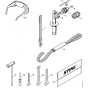 Tools, Extras Assembly for Stihl BT45 Earth Auger