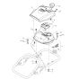 Fuel Tank (S/N 101541601001-101541601509) Assembly for Bomag BT50 Rammers