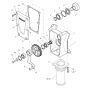 Frame Housing Assembly for Bomag BT50 Rammers