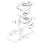 Fuel Tank (S/N 101541611001-101541613086) Assembly for Bomag BT50 Rammers