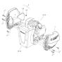 Engine Proector (S/N 101541701001-101541702666) Assembly for Bomag BT60 Rammers