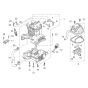 Crankcase Assembly for Wacker BV35A-P Vibrator