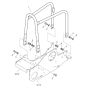 Protection Bow Assembly for Bomag BVP18/45D Forward Compactor