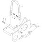 Protection Bow (961834434707-961834439999) Assembly for Bomag BVP10/36 Forward Compactor