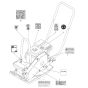 Decals Assembly for Bomag BVP10/36 Forward Compactor