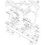 Scraper Assembly -1 for Bomag BW 120 AD-5 CC Roller