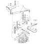 Actuation (S/N 101620200762 to 101620201000) Assembly -2 for Bomag BW 71 E (101620200101 to 101620201000) Roller