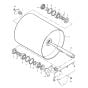 Vibratory Roller Drum (S/N 101620200522 to 101620200801) Assembly for Bomag BW 71 E (101620200101 to 101620201000) Roller