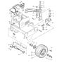 Supporting Wheel Assembly for Bomag BW 71 E (101620201001 to 101620201120) Roller