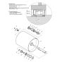 Vibratory Roller Drum Assembly for Bomag BW 71 EHB-2 (101620241001 to 101620241245) Roller