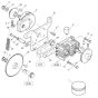 Transmission Installation (S/N 101620241001 to 101620241038) Assembly for Bomag BW 71 EHB-2 (101620241001 to 101620241245) Roller