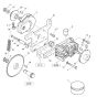 Transmission Installation (S/N 101620241039 to 101620249999) Assembly for Bomag BW 71 EHB-2 (101620241001 to 101620241245) Roller