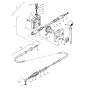 Throttle Actuation Cable Assembly for Bomag BW 71 EHB-2 (101620261001 to 101620261101)   Roller