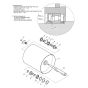 Vibratory Roller Drum Assembly for Bomag BW 71 EHB-2 (101620261001 to 101620261101)   Roller