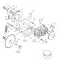 Transmission Installation (S/N 101620261001 to 101620261081) Assembly for Bomag BW 71 EHB-2 (101620261001 to 101620261101)   Roller