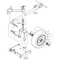 Supporting Wheel Assembly for Bomag BW 75 E (101140100101 to 101140100144) Roller