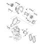 Engine Connection Assembly for Bomag BW 90 S (101028000131 to 101028001169) Roller