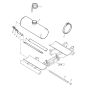 Sprinkler System (S/N 101028000131 to 101028000730) Assembly for Bomag BW 90 S (101028000131 to 101028001169) Roller