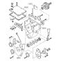 Transmission Assembly -3 for Bomag BW 90 S (101028000131 to 101028001169) Roller