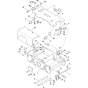 Frame Unit Assembly for Belle TDX 650 Twin Drum Roller Vibrating Roller